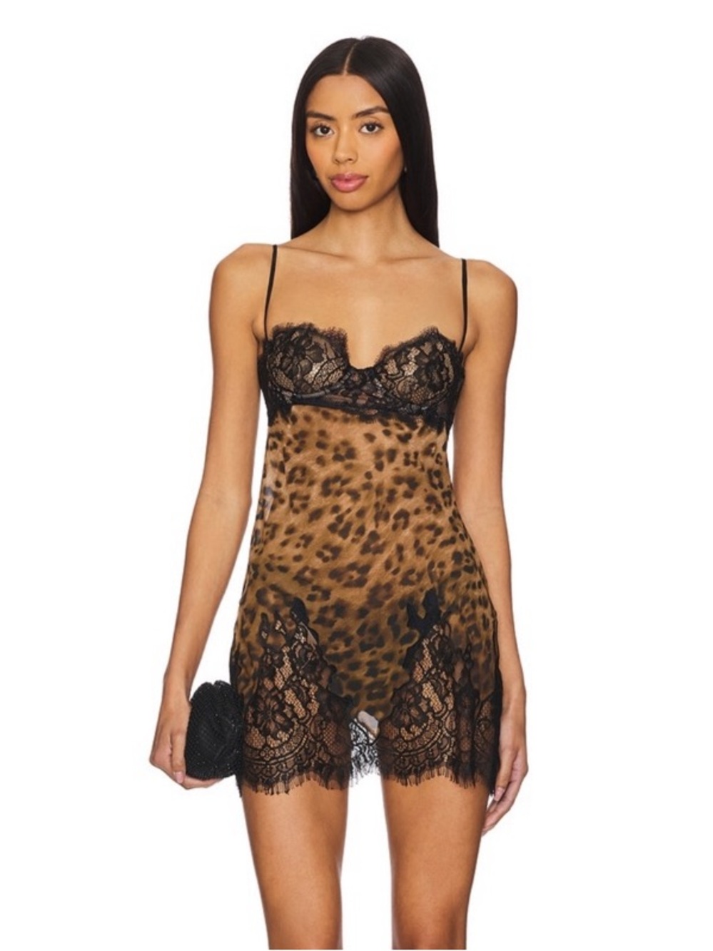 NVD Kaycee mini leopard dress